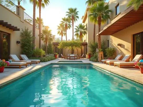 palm springs,outdoor pool,roof top pool,beverly hills,palmilla,royal palms,palms,pool house,marrakesh,tropical house,poolside,beverly hills hotel,holiday villa,luxury property,swimming pool,two palms,amanresorts,dorne,riad,riviera,Photography,General,Realistic