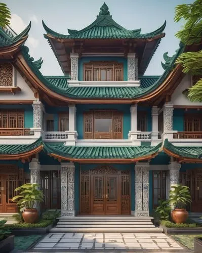 asian architecture,hall of supreme harmony,shuozhou,qingcheng,tianxia,suzhou,qibao,zhaozhou,chaozhou,longshan,yangzhou,hangzhou,jiangnan,chengdu,dojo,soochow,hezhou,qingnian,zhangzhou,jiangxia,Unique,3D,Isometric