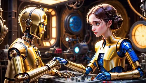 droids,automatons,droid,automatica,cybergold,robotics,padme,robots,watchmaker,robotic,roboticist,robotlike,soldering,automating,computadoras,robotham,amidala,girl at the computer,automaton,goldbug,Anime,Anime,Cartoon