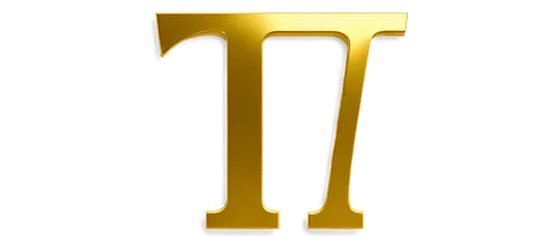 Gold metallic letter T, 3D rendered, bold font, glossy surface, subtle reflection, morning sunlight, slight shadow, 45-degree angle view, centered composition, soft focus, shallow depth of field.,the 