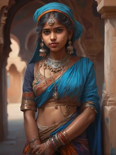 indian art,radha,indian woman,indian girl,indian girl boy,indian bride,jaya,sari,east indian,lakshmi,ethnic dancer,indian,navel,indian culture,girl in a historic way,tarhana,world digital painting,krishna,rajasthan,hindu,Conceptual Art,Fantasy,Fantasy 01