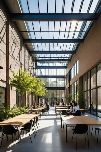 atriums,atrium,daylighting,inside courtyard,bicocca,esade,courtyard,bureaux,technion,school design,gensler,courtyards,wintergarden,hogeschool,associati,modern office,bocconi,athens art school,biotechnology research institute,bobst,Illustration,Vector,Vector 04