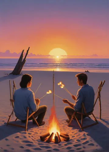 romantic scene,romantic night,campfire,romantic dinner,fishing camping,beach tent,romantic meeting,campfires,beach furniture,romantic,camping,dinner for two,beach restaurant,camp fire,fishermen,saganaki,honeymoon,campsite,dream beach,surf fishing,Art,Artistic Painting,Artistic Painting 48