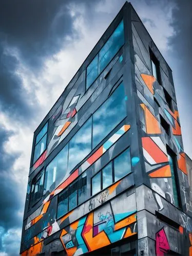 phototherapeutics,metal cladding,colorful facade,glass facades,ravensbourne,glass facade,glass building,cladding,ocad,facade panels,melkweg,reykjavik,lundbeck,swedbank,avanade,inkombank,pointz,bouygues,edificio,abstract corporate,Conceptual Art,Graffiti Art,Graffiti Art 07