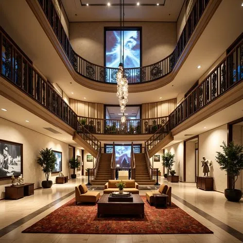 lobby,hotel lobby,atriums,hotel hall,beverly hills hotel,atrium,foyer,nemacolin,starwood,luxury hotel,gaylord palms hotel,luxury home interior,entrance hall,intercontinental,sofitel,emporium,hallway,gleneagles hotel,westin,cochere