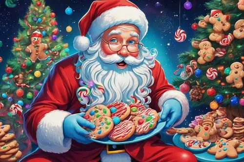 santa claus at beach,christmas sweets,santa claus,christmas background,santaji,christmas cookies,christmasbackground,christmas santa,christmas cookie,santas,christmas candies,father christmas,santa clause,christmas wallpaper,santa clauses,santa stocking,christmas candy,christmas food,santa,st claus,Illustration,Realistic Fantasy,Realistic Fantasy 39