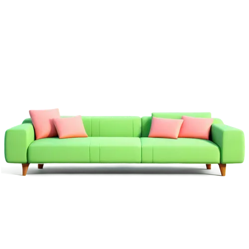 Low-poly couch, 2D illustration, pastel colors, soft cushions, wooden legs, minimalist design, cozy atmosphere, morning light, subtle shadows, flat composition, bold lines, vibrant textures.,sofa,sofa