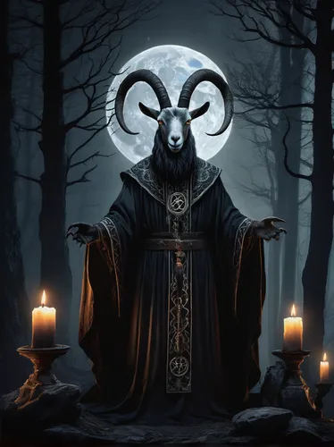 krampus,paganism,druids,death god,occult,pagan,goatflower,grimm reaper,the zodiac sign taurus,archimandrite,shamanic,zodiac sign,candlemaker,shamanism,capricorn,dark art,magus,druid,feral goat,blackmetal,Illustration,Black and White,Black and White 27