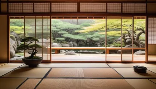 japanese-style room,ryokan,ryokans,japanese zen garden,tea ceremony,tatami,zen garden,dojo,chanoyu,kyoto,japan garden,onsen,japanese garden ornament,teahouse,japanese shrine,japanese tea,japanese garden,zen,zazen,kinkakuji temple,Art,Artistic Painting,Artistic Painting 21