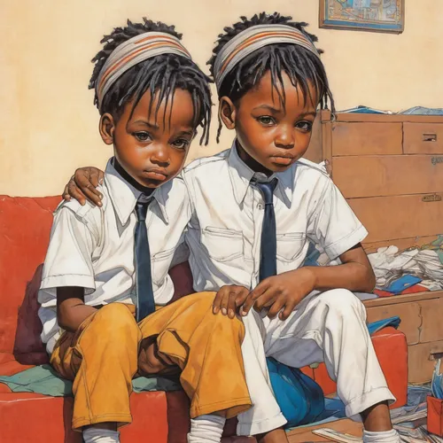 afro american girls,children studying,african american kids,angolans,children of uganda,oil painting on canvas,children drawing,little blacks,little boy and girl,rwanda,school children,benin,orphans,children,boy and girl,oil painting,nomadic children,african art,khokhloma painting,oil on canvas,Illustration,Realistic Fantasy,Realistic Fantasy 06