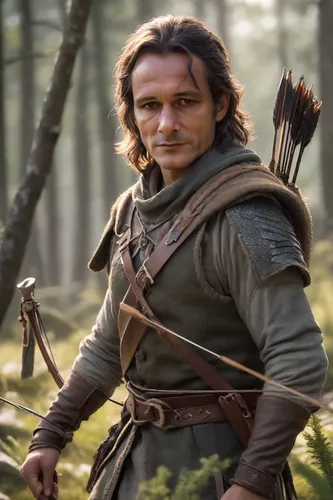 male elf,robin hood,hobbit,htt pléthore,bow and arrows,tyrion lannister,dwarf sundheim,male character,longbow,highlander,haighlander,rob roy,wood elf,king arthur,rapini,bran,pagan,east-european shepherd,the wanderer,cullen skink,Photography,Cinematic