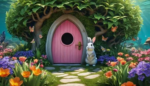 fairy door,fairy village,arrietty,dandelion hall,alice in wonderland,fairyland,Photography,Artistic Photography,Artistic Photography 01