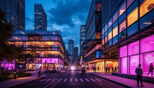 colorful city,new york streets,colored lights,paulista,costanera center,taikoo,5th avenue,bgc,luminato,financial district,brickell,midtown,guangzhou,makati,sanlitun,nyc,shinjuku,nyu,1 wtc,tokyo