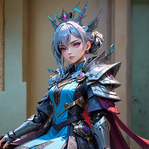 winterblueher,crown render,gara,kotobukiya,ice queen,mercy,rein,elza,caster,drg,nova,blanche,ixia,game figure,cg artwork,mezzelune,vexiernelke,goki,fantasia,cosmetic