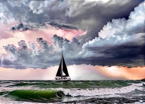 sailing boat,sailing,sea storm,sail boat,sailboat,sea sailing ship,sailing boats,stormy sea,seascape,storm clouds,wind surfing,windsurfing,tempestuous,windsurf,sailboard,sailing ship,boat landscape,sail,sea landscape,sailing blue purple,Illustration,Realistic Fantasy,Realistic Fantasy 39