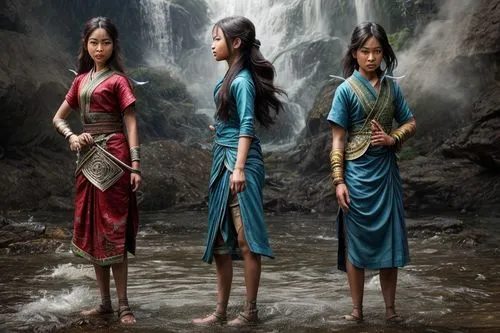 realist photograph water bender  from series avatar Ang  but indonesian,indonesian women,anmatjere women,afar tribe,southeast asia,the three magi,vietnam's,inner mongolian beauty,peruvian women,ancien