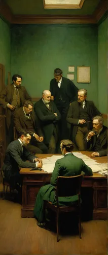 boardroom,lawyers,men sitting,the conference,board room,the local administration of mastery,jury,consulting room,conference room,contemporary witnesses,preachers,conference room table,common law,conference table,a meeting,lawyer,arbitration,authorship,barrister,meeting room,Art,Classical Oil Painting,Classical Oil Painting 44