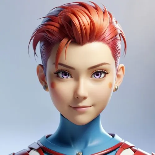 liara,pompadour,maeve,moira,tracer,zarya,Unique,3D,3D Character