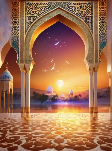 ramadan background,arabic background,rem in arabian nights,mosques,islamic pattern,muslim background,star mosque,islamic architectural,allah,ramadan,eid-al-adha,house of allah,background vector,islamic lamps,3d background,grand mosque,background image,cartoon video game background,landscape background,dusk background,Illustration,Realistic Fantasy,Realistic Fantasy 01