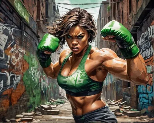 strong woman,strong women,muscle woman,woman strong,hard woman,incredible hulk,striking combat sports,kickboxing,female warrior,hulk,strong,world digital painting,warrior woman,combat sport,woman power,mixed martial arts,workout icons,professional boxer,fighter,boxing,Art,Artistic Painting,Artistic Painting 45