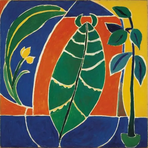 braque francais,picasso,still life of spring,frangipani,banana tree,fig leaf,tropical leaf,orange tree,khokhloma painting,flower of the passion,palm lily,floral composition,calçot,ikebana,banana trees,lemon tree,fruit tree,flora,tropical tree,fig tree,Art,Artistic Painting,Artistic Painting 40