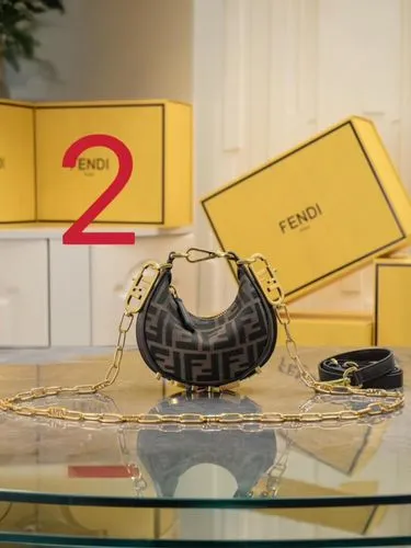 the number 2 is spelled on the table and it has an fendi purse on it,fendi,kawakubo,krakoff,minkoff,marni,louis vuitton