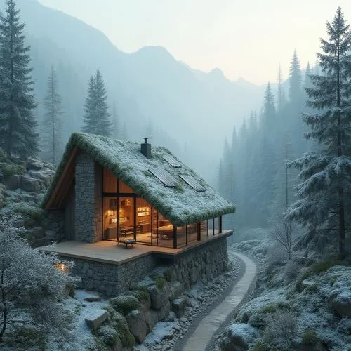 house in mountains,the cabin in the mountains,house in the mountains,mountain hut,winter house,mountain huts,snow shelter,snow house,alpine hut,log cabin,small cabin,snow roof,house in the forest,log home,chalet,snowhotel,forest house,christmas landscape,beautiful home,wooden house,Photography,General,Realistic