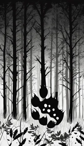 haunted forest,cartoon forest,forest dark,winter forest,the forest,forest animal,animal silhouettes,forest,the forest fell,the forests,forest animals,forests,forest background,forest floor,halloween background,the woods,forest dragon,black forest,foggy forest,spruce forest,Illustration,Black and White,Black and White 31