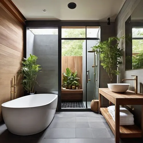 luxury bathroom,modern minimalist bathroom,bath room,bathtub,bathroom,banyo,Photography,General,Realistic