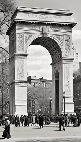 arc de triomphe,triumphal arch,champ de mars,paris,palais de chaillot,paris clip art,trocadero,round arch,universal exhibition of paris,archway,arco,half arch,constantine arch,arch,french tourists,victory gate,blackandwhitephotography,three centered arch,france,neoclassical,Illustration,Realistic Fantasy,Realistic Fantasy 21