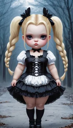 killer doll,rubber doll,female doll,gothic fashion,designer dolls,doll dress,collectible doll,doll figure,gothic woman,cloth doll,fashion doll,marionette,girl doll,tumbling doll,doll's facial features,doll,artist doll,dress doll,doll looking in mirror,gothic dress,Conceptual Art,Fantasy,Fantasy 29