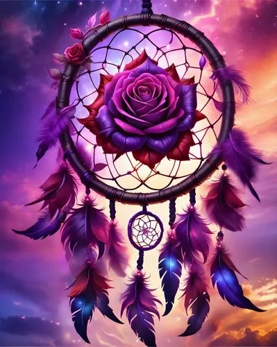 dream catcher,purple rose,dreamcatcher,rose png,blue moon rose,landscape rose,romantic rose,crown chakra flower,crown chakra,peace rose,rose flower illustration,disney rose,sky rose,flower of life,rosa peace,purple moon,rose wreath,cosmic flower,the sleeping rose,rose bloom