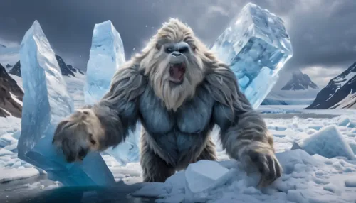 yeti,ice bears,snow monkey,arctic,glacier tongue,tamaskan dog,polar,northrend,north pole,thermokarst,west siberian laika,winter animals,nordic bear,icemaker,eskimo,ice,tundra,white walker,nunatak,bord