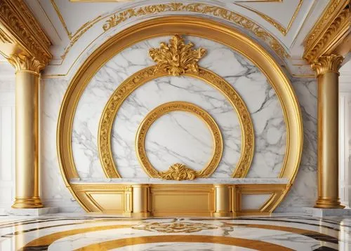 the throne,gold stucco frame,throne,neoclassical,tabernacles,archly,art deco background,marble pattern,grandeur,cochere,ciborium,neoclassicism,gold wall,marble palace,marble texture,marble painting,marble,aureum,award background,brandstater,Photography,Black and white photography,Black and White Photography 06