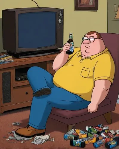 content writers,recliner,root beer,man with a computer,jim's background,newcastle brown ale,television character,peter,propane,remote,the bottle,diet soda,remote control,status,fernet,homer,smart tv,i love beer,watch tv,alcoholic,Illustration,American Style,American Style 14