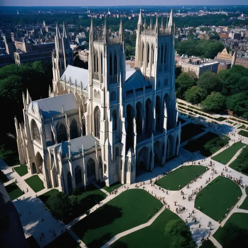 washington national cathedral,sagrada familia,nidaros cathedral,gothic architecture,the cathedral,notre dame,cathedral,collegiate basilica,ulm minster,christ chapel,reims,haunted cathedral,duomo,gothic church,st mary's cathedral,unesco world heritage,aerial image,smithsonian,aerial view,evangelical cathedral,Photography,Documentary Photography,Documentary Photography 15