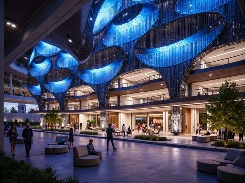 masdar,kaust,wintergarden,rivercenter,the dubai mall entrance,bluewater,galleria,atrium,atriums,hammerson,costanera center,largest hotel in dubai,danube centre,lobby,futuristic architecture,walt disney center,macerich,westfield,futuristic art museum,waterplace