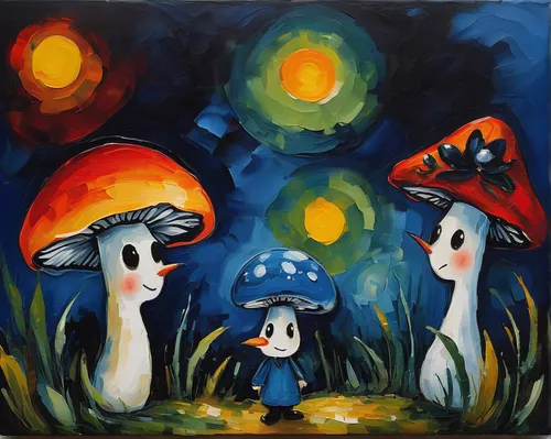 mushroom landscape,toadstools,happy children playing in the forest,mushrooms,mushroom island,mushroom hat,forest mushrooms,amanita,lingzhi mushroom,agaric,toadstool,umbrella mushrooms,fairy forest,mushrooming,forest mushroom,mushroom,mushroom type,blue mushroom,fairy lanterns,mid-autumn festival,Art,Artistic Painting,Artistic Painting 37