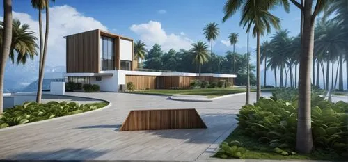 landscape design sydney,landscape designers sydney,tropical house,3d rendering,holiday villa,garden design sydney,cube stilt houses,dunes house,modern house,house by the water,coconut palms,palm pastu