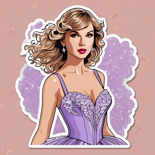 edit icon,fashion vector,vintage lavender background,vector illustration,lilac,lilacs,lilac blossom,purple lilac,vector art,barbie doll,lilac flower,lilac bouquet,purple dress,butterfly lilac,retro 1950's clip art,pink vector,precious lilac,retro paper doll,vector graphic,new year vector,Unique,Design,Sticker