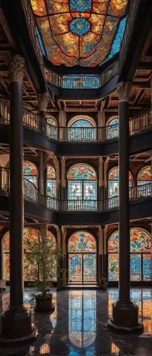 atriums,atrium,the palau de la música catalana,emporium,dragon palace hotel,rotunda,venetian hotel,rotundas,marble palace,wintergarden,ventanas,cochere,stained glass windows,wanamaker,inside courtyard,galleria,paradores,water palace,lello,hdr,Art,Artistic Painting,Artistic Painting 36