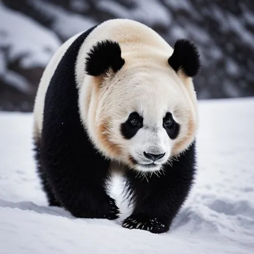 giant panda,large panda bear,panda bear,pandabear,panda,pandor,Illustration,Black and White,Black and White 33