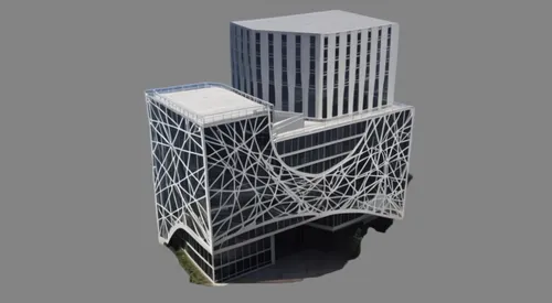residential tower,skyscraper,high-rise building,steel tower,3d rendering,multi-story structure,electric tower,nonbuilding structure,building honeycomb,office buildings,urban towers,the skyscraper,renaissance tower,kirrarchitecture,cellular tower,multi-storey,building structure,render,3d model,modern building