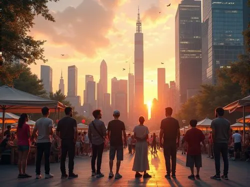 lollapalooza,shangai,central park,chicagoan,tropfest,singaporeans,chicago,summer solstice,golden hour,sundown,berliners,southbank,sundowner,singapura,divergent,shenzhen,manhattan,kulturbund,fairgoers,lens flare,Photography,General,Realistic