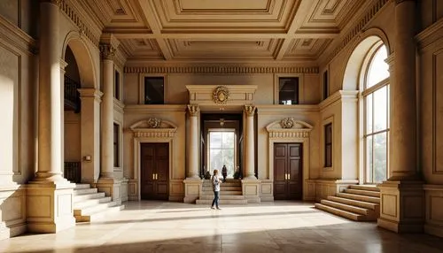 entrance hall,rudolfinum,enfilade,villa farnesina,palazzo barberini,foyer,saint george's hall,teylers,riksdag,campidoglio,glyptothek,sapienza,corridor,borromini,hallway,neoclassical,mirogoj,kunstakademie,louvre,konzerthaus berlin