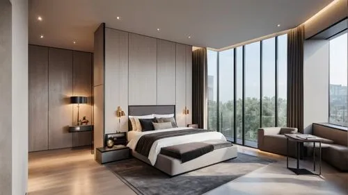 modern room,penthouses,sleeping room,interior modern design,modern decor,great room,Photography,General,Realistic