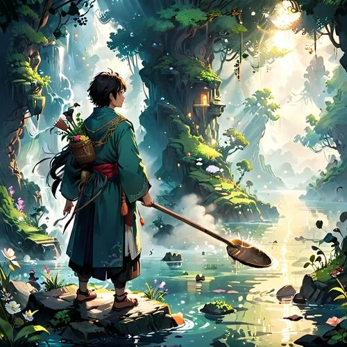 wander,adventurer,mononoke,the wanderer,wanderer,atreus,frodo,discovering,adventurers,explorers,lone warrior,swords,anwander,kaitos,exploration,syaoran,wandering,ghibli,arrietty,swordmaster,Anime,Anime,Cartoon