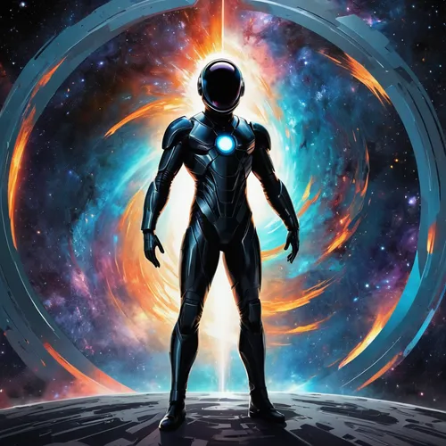 dr. manhattan,ironman,atom,iron man,iron-man,supernova,electron,tony stark,sci fiction illustration,nebula guardian,quantum,cyclops,andromeda,superhero background,iron,cosmos,nova,silver surfer,cg artwork,chakra,Conceptual Art,Sci-Fi,Sci-Fi 06