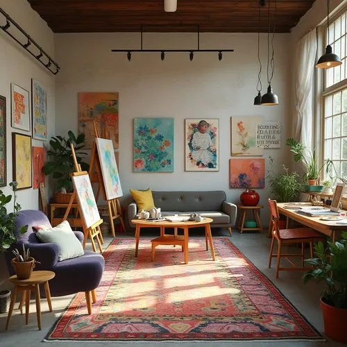 loft,sunroom,collaboratory,children's interior,creative office,breakfast room,home interior,interior decor,working space,anthropologie,children's room,interiors,interior design,kids room,reading room,contemporary decor,study room,artspace,livingroom,work space,Photography,General,Realistic