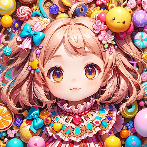 candy island girl,candies,candy pattern,colorful heart,donut illustration,fairy galaxy,candy,colorful background,coral charm,sakura wreath,macaron pattern,sugar candy,sweets,heart candies,macaron,colorful doodle,chocolate candy,cocoa,watercolor macaroon,blooming wreath,Anime,Anime,General